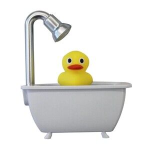 Meridian LED Yellow Duck in Tub Automatic Night Light Photo-Sensing Bath Gift